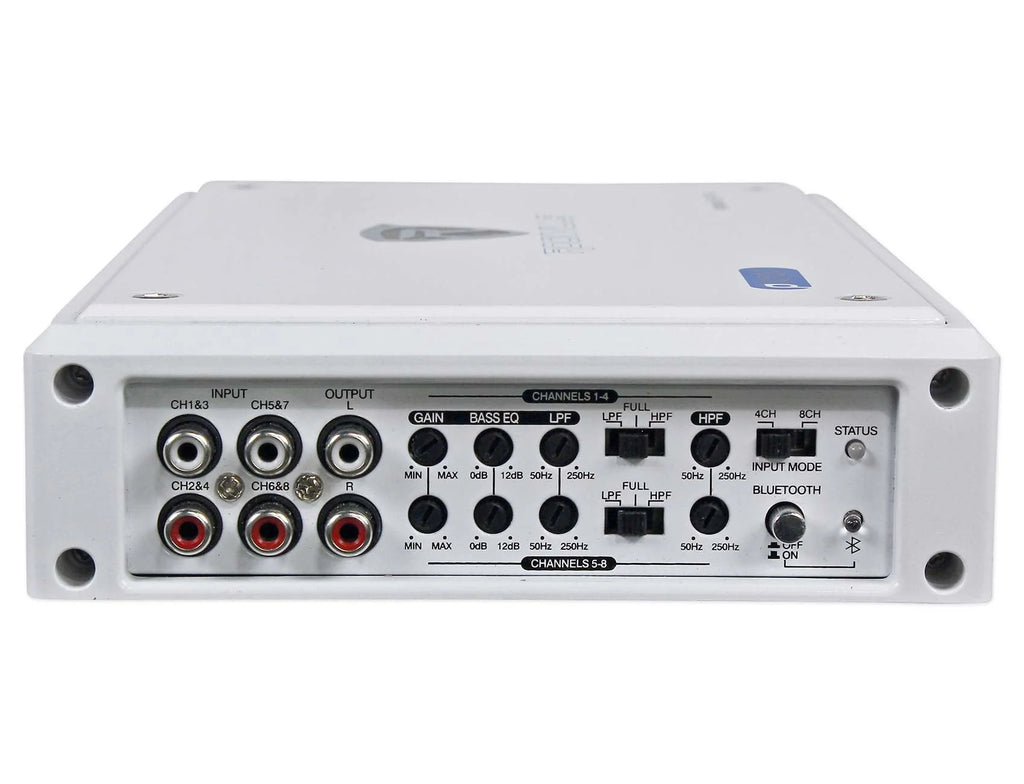 8 Channel 1500 Watt Marine Amplifier with Bluetooth W15875