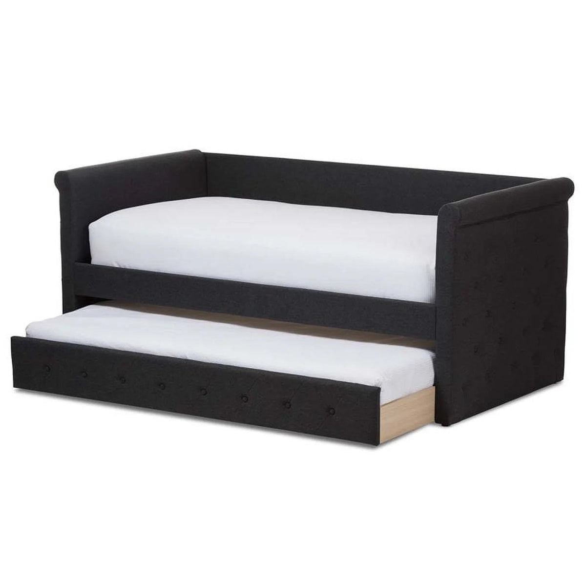 Modern Fabric Daybed with Trundle J7394