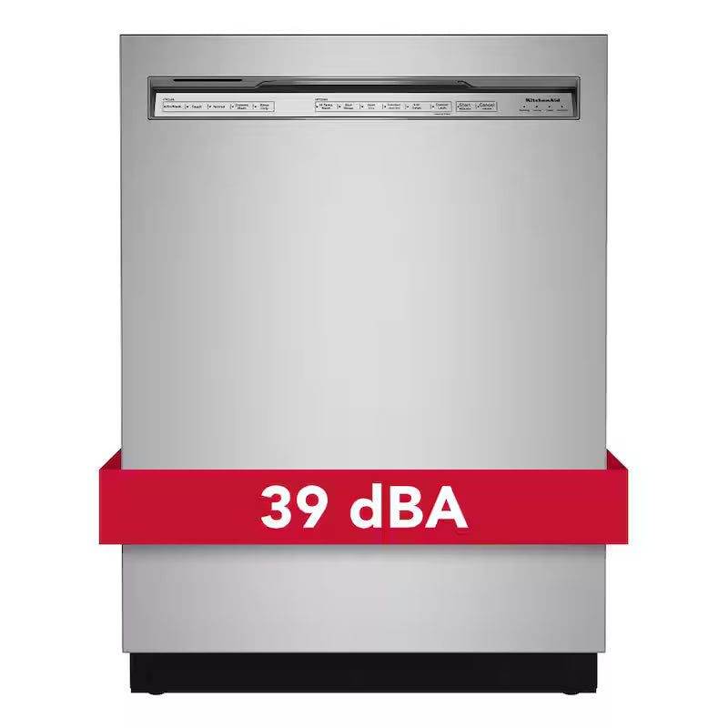 Stainless Steel Tall Tub Dishwasher with Stainless Steel Tub, 39 DBA H744370