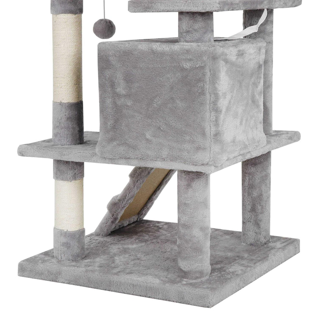 Cat Tree Multi-Levels Condos Scratching Post Tower T252