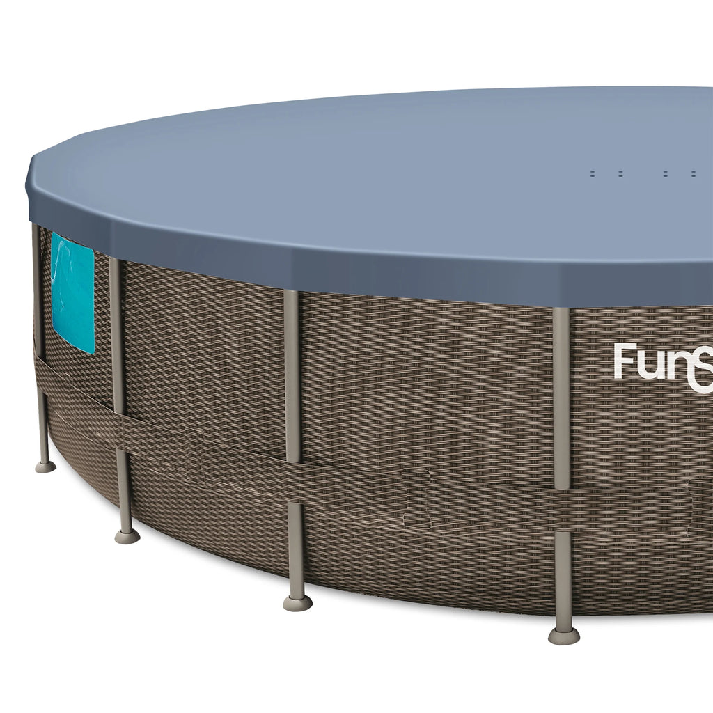 18 ft Round Above Ground Frame Swimming Pool C69345
