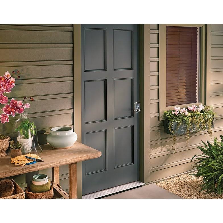 Bright Chrome Touch Lock with Accent Lever Z636073