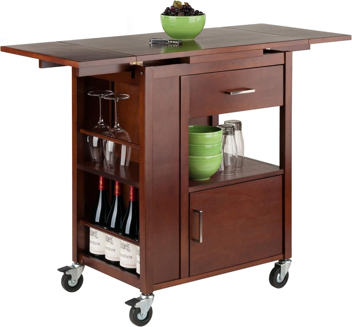 Walnut Kitchen Cart Y272884