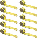 4 Inch x 30 Foot Winch Straps with Twisted Sewn Loop 10 Pack D34314