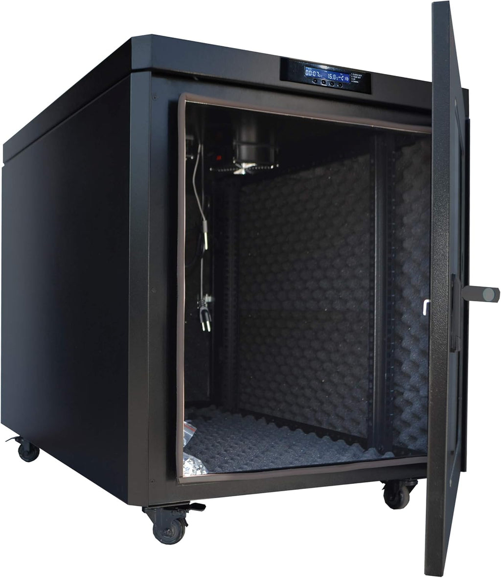 12U 35 inch Depth Soundproof Server Rack Cabinet Q27314