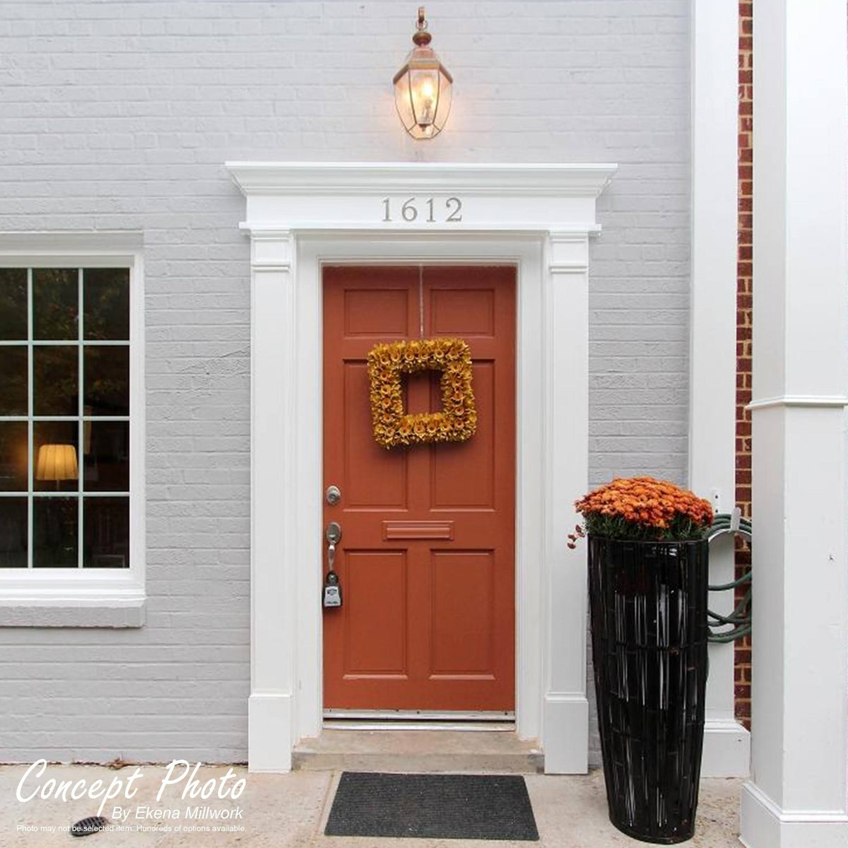 PVC Pilaster with Capital & Base (Pair) N6681