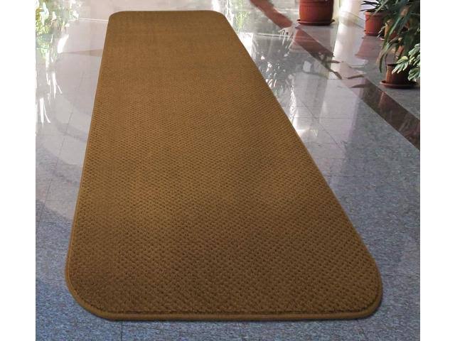 Bronze Gold 8 ft. x 48 in. Skid-Resistant Carpet Runner E333