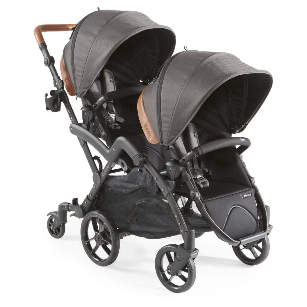 Black Double Tandem Stroller U747