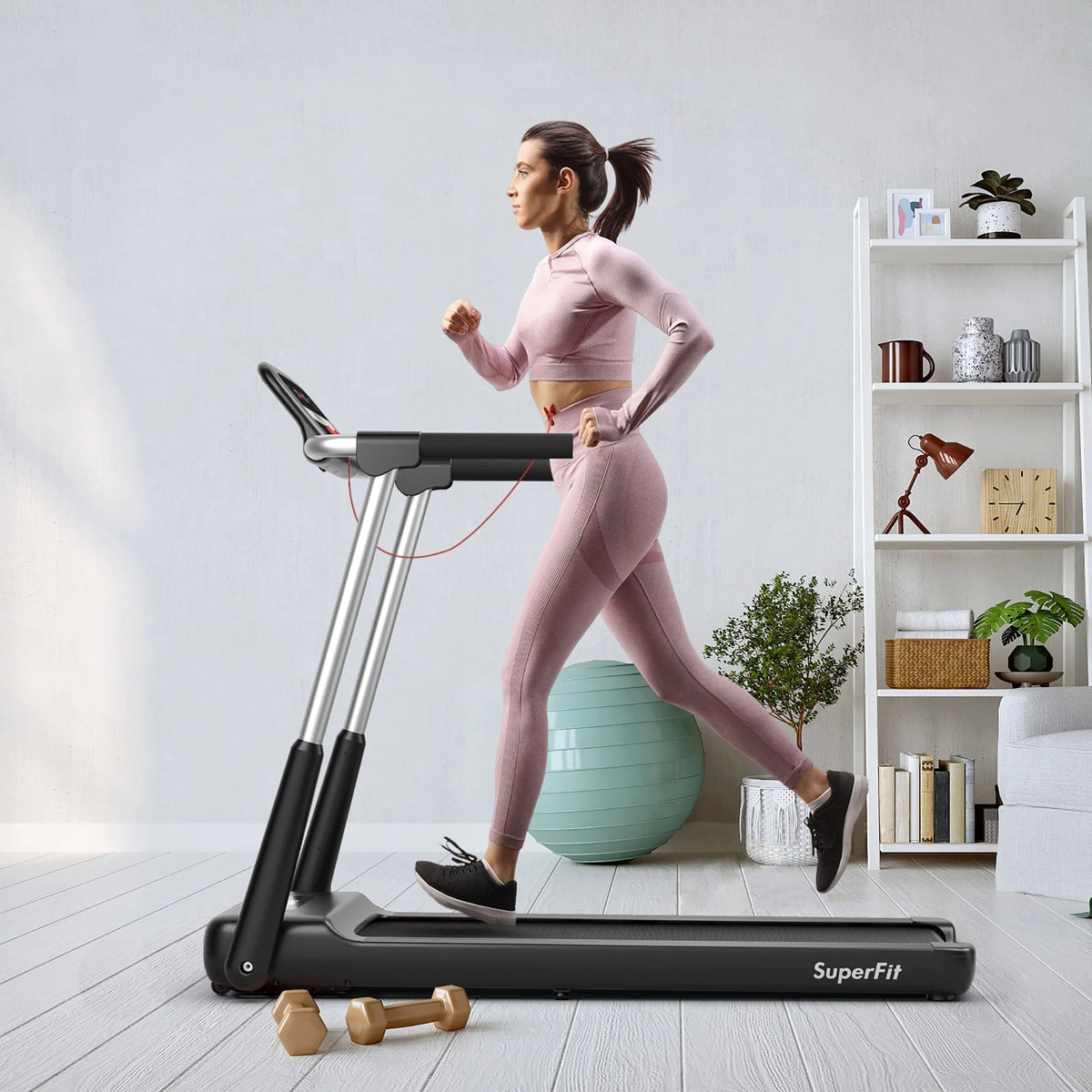 2.25HP Folding LED Treadmill R706