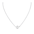 White Gold and Diamond Pendant O8021