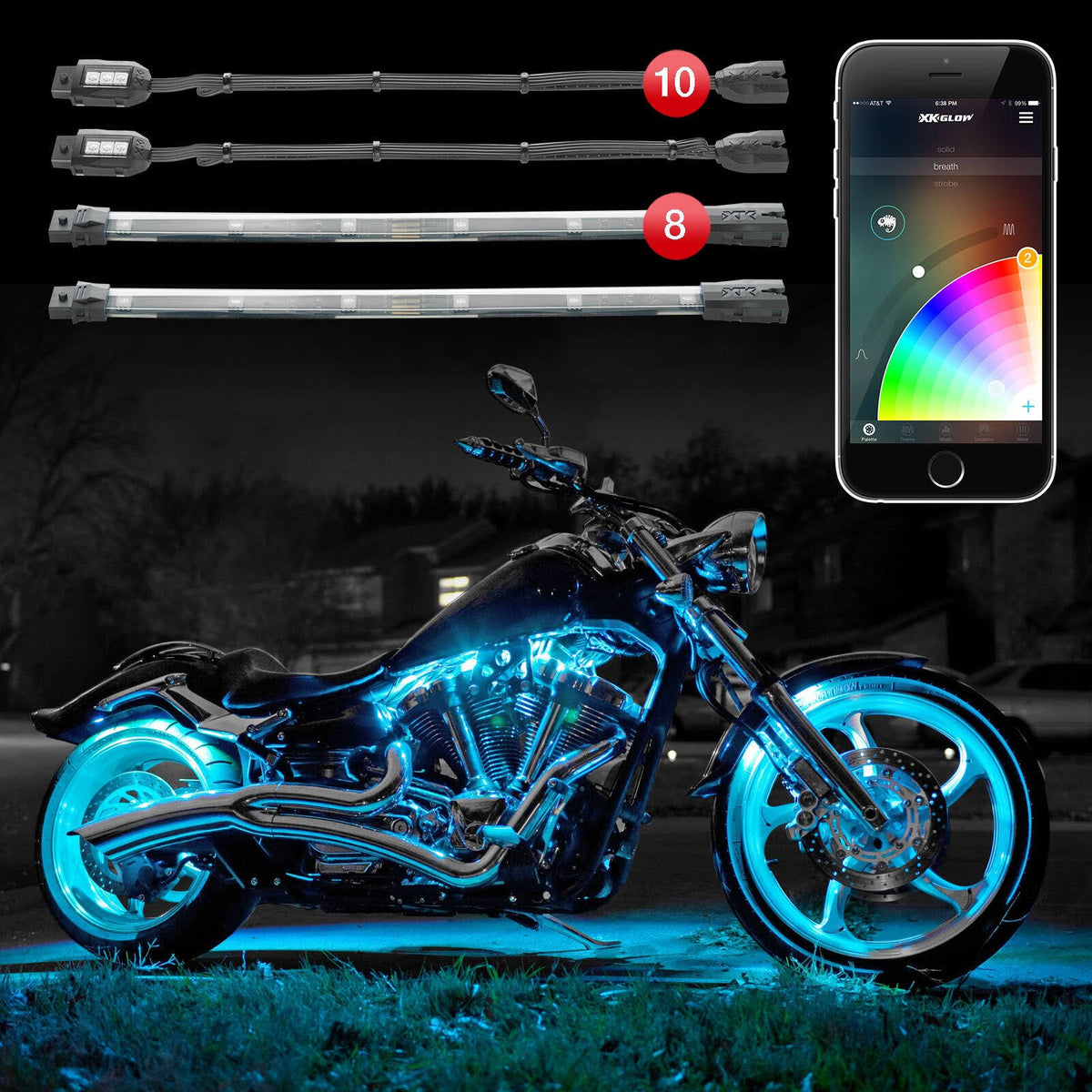 Advanced Accent Light App Kit 8pc P7800