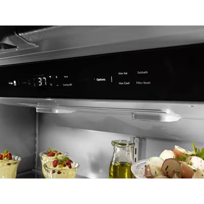 Black Stainless Built-In French Door Refrigerator B6921