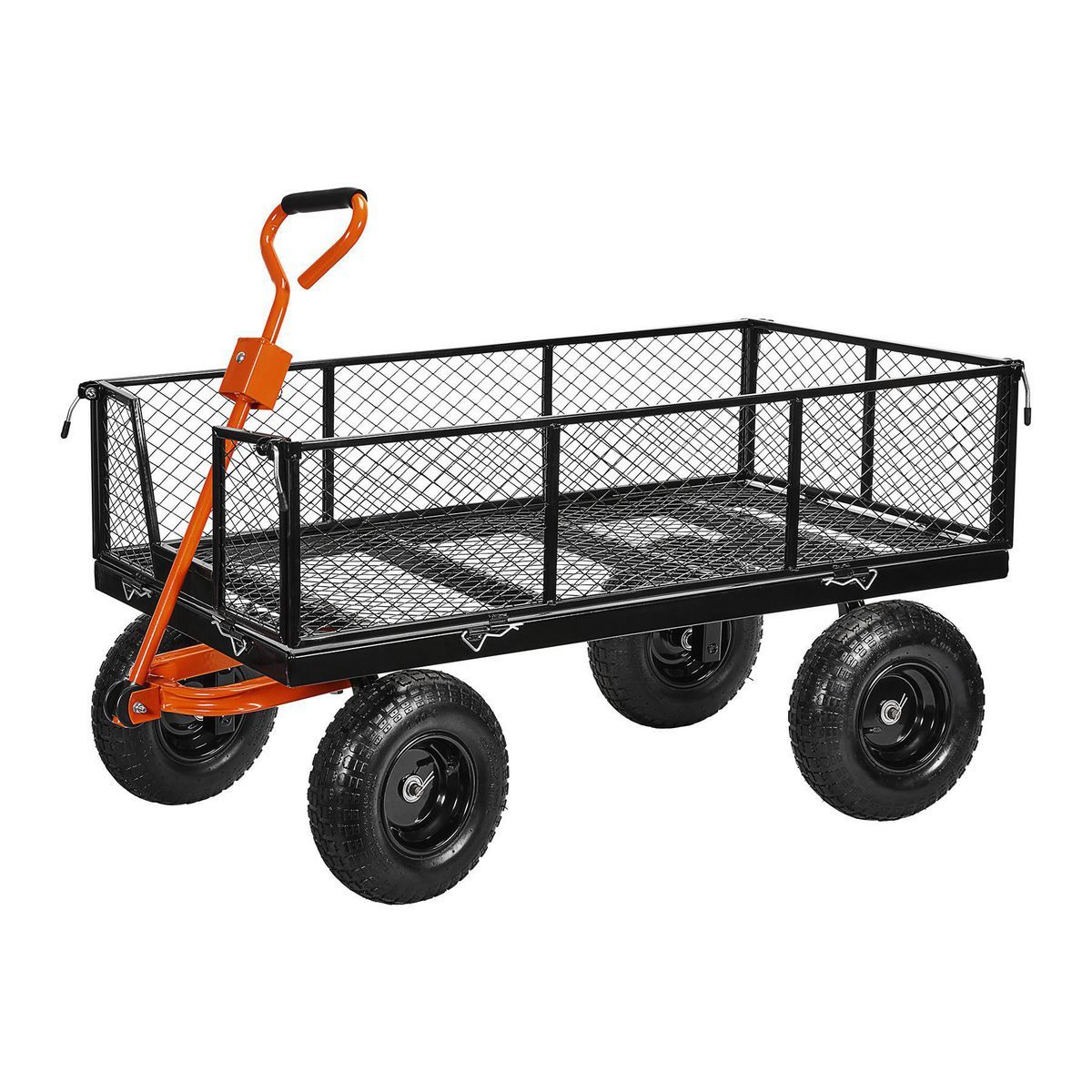 1200 lb. Capacity Steel Utility Cart with Removable Sides A3132