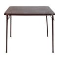 Brown Folding Card Table S84335