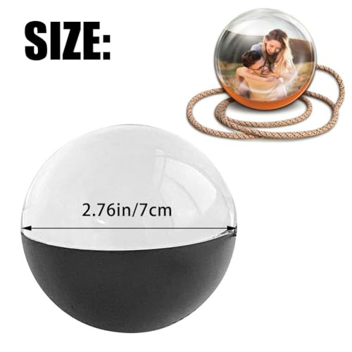 Black USB Rechargeable Memory Sphere Lamp V9528