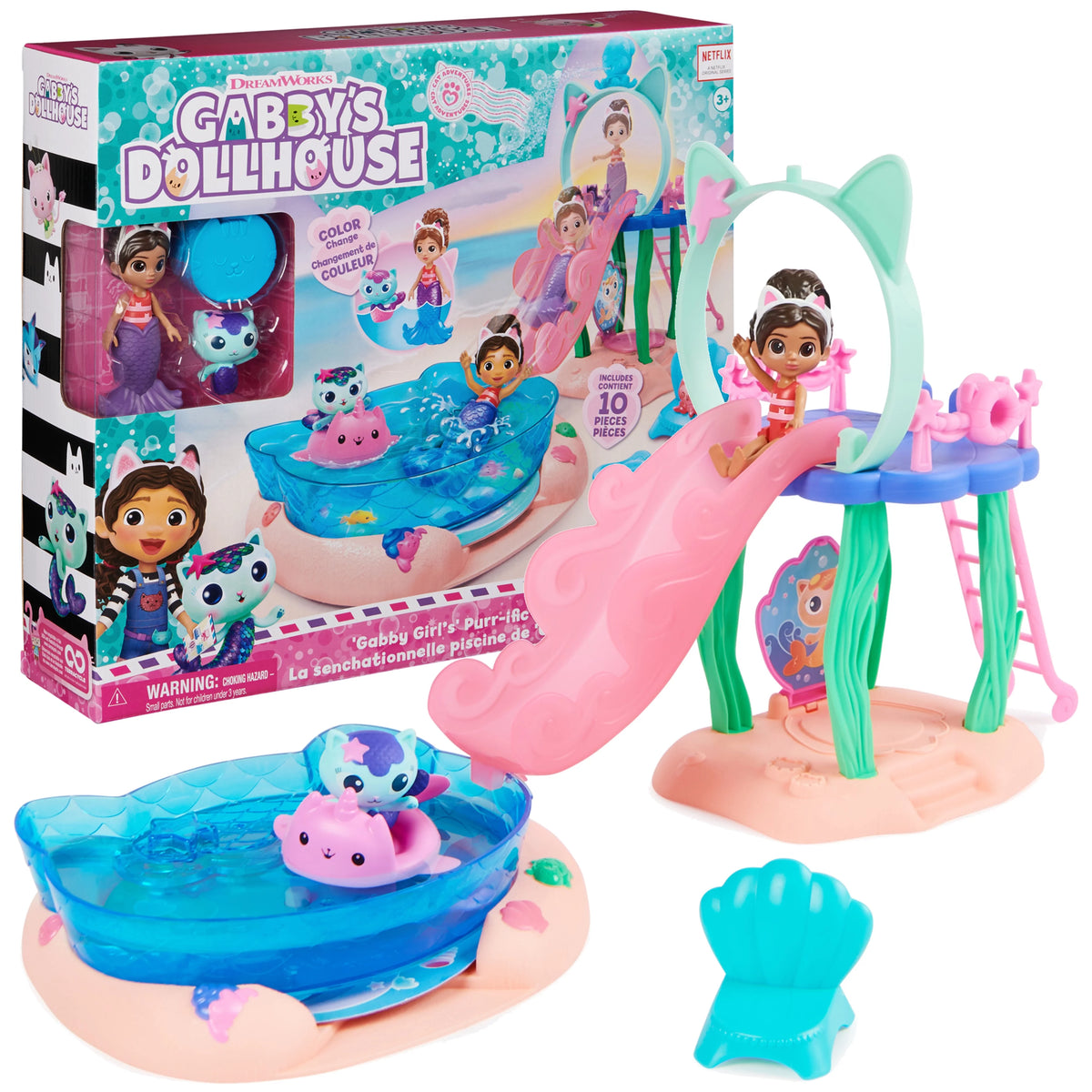 Pool Playset with Figures and Accessories U90354