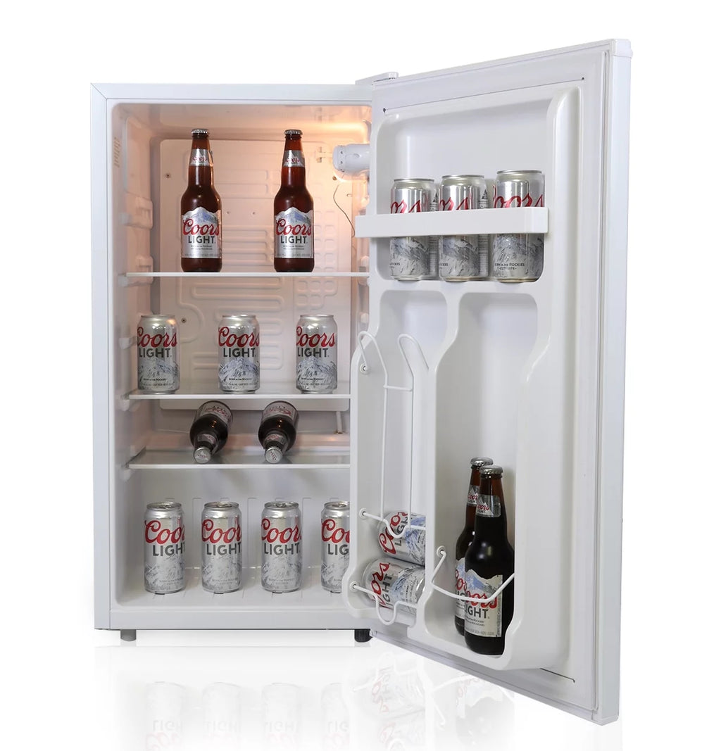 Compact Fridge with Bottle Opener, 90 L 3.2 Cubic Foot T847867