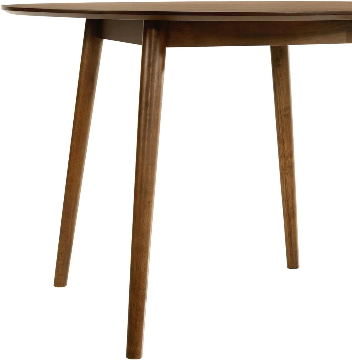 42" Round Walnut Wood Dining Table D827226