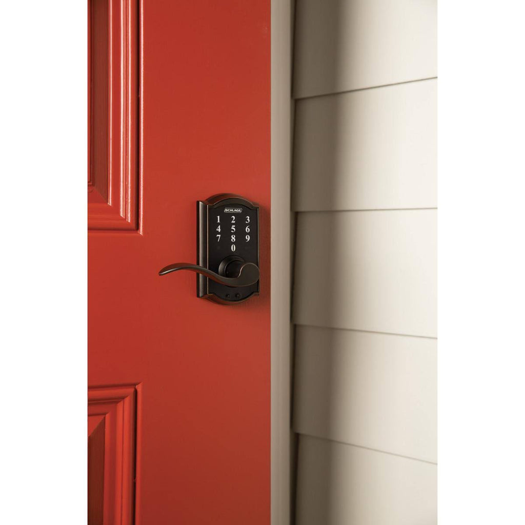 Bright Chrome Touch Lock with Accent Lever Z636073