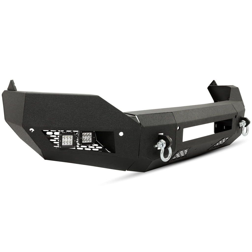 Front Bumper with D-Ring LED Fog Light H858