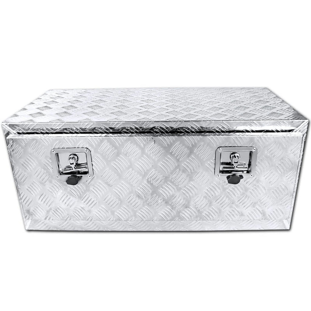 Aluminum Truck Bed Storage Tool Box with Lock V686