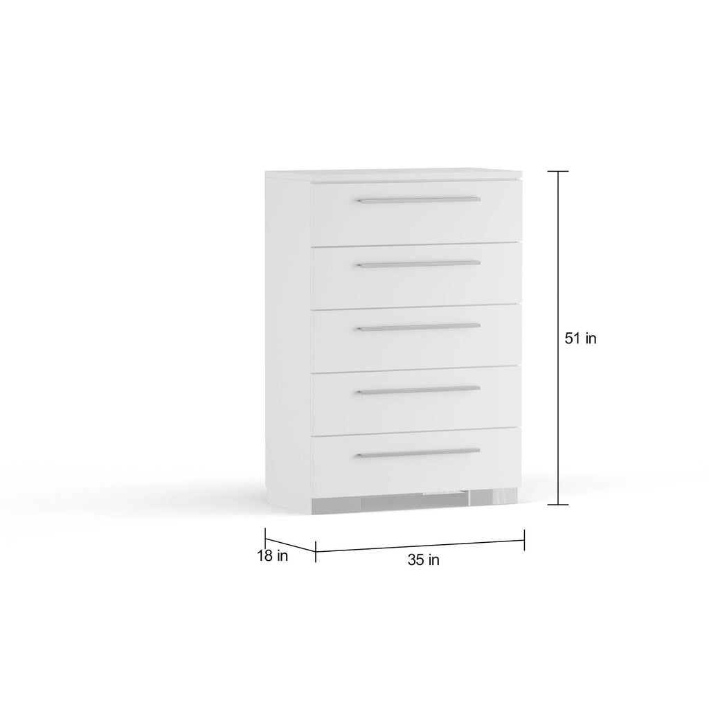 White 3-Piece Full Size Bedroom Set C3339
