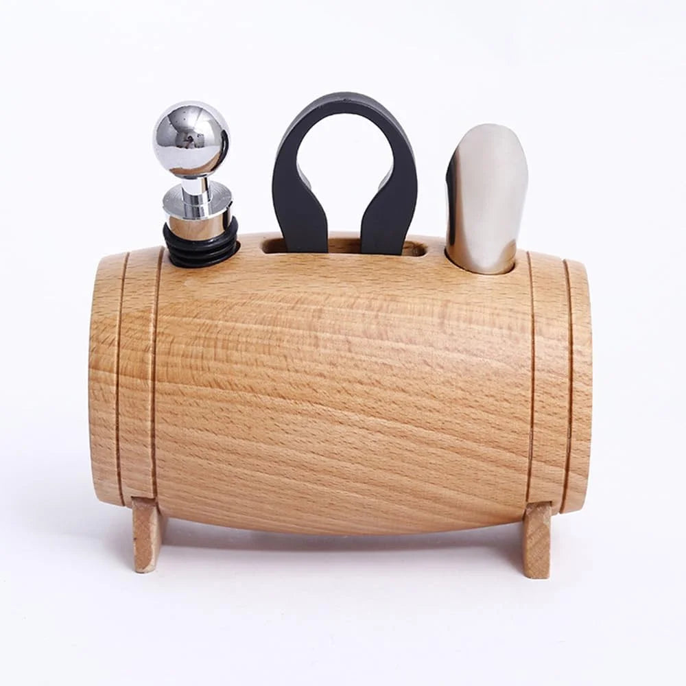 4 PCS Stainless Steel Wine Opener Set R1732