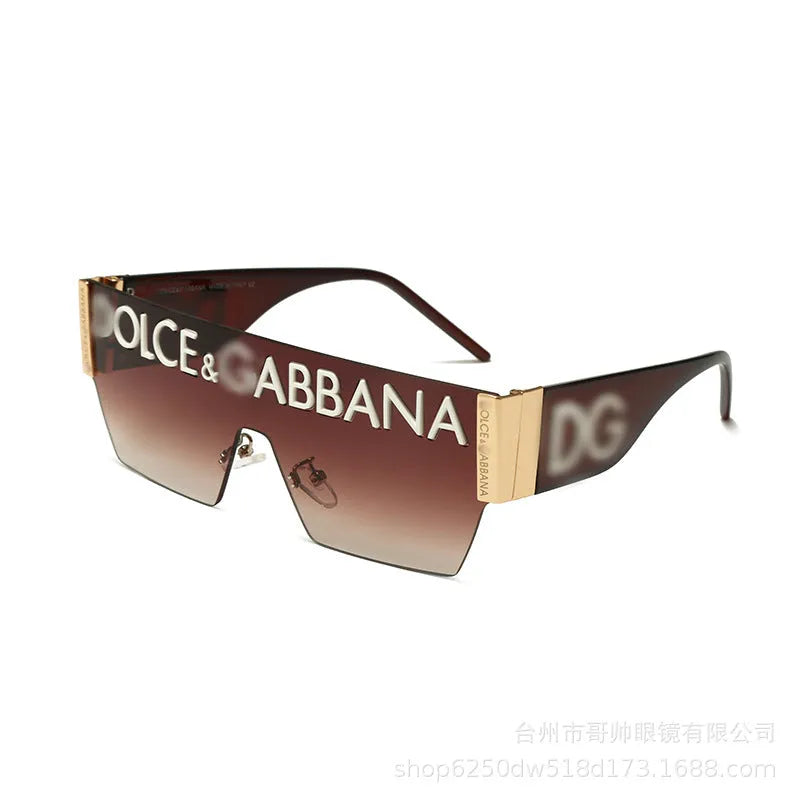 Frameless One-Piece Lens Sunglasses O45365