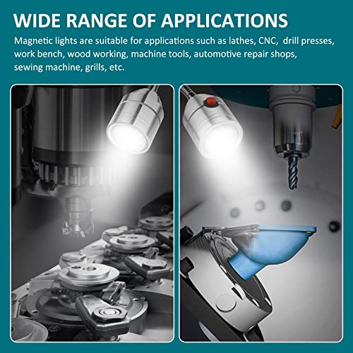 Magnetic LED Work Light with Flexible Gooseneck M1229