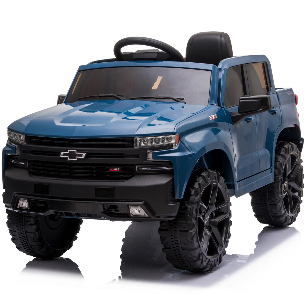 12V Battery Powered Licensed Chevrolet Silverado Truck - Red L104