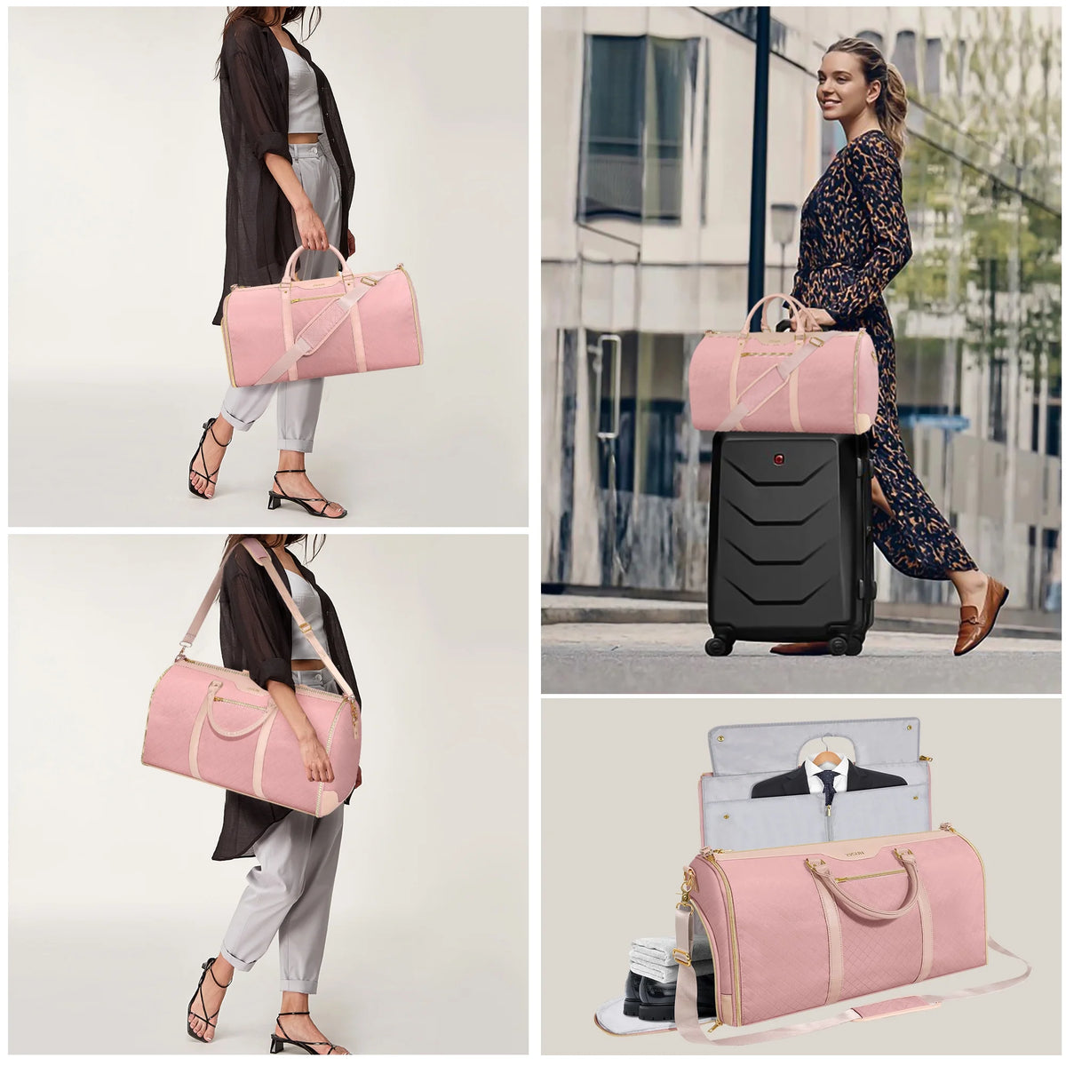 Convertible Garment Bag with Shoe Compartment R4736