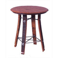 24 in. Wine Barrel Side Table U44061