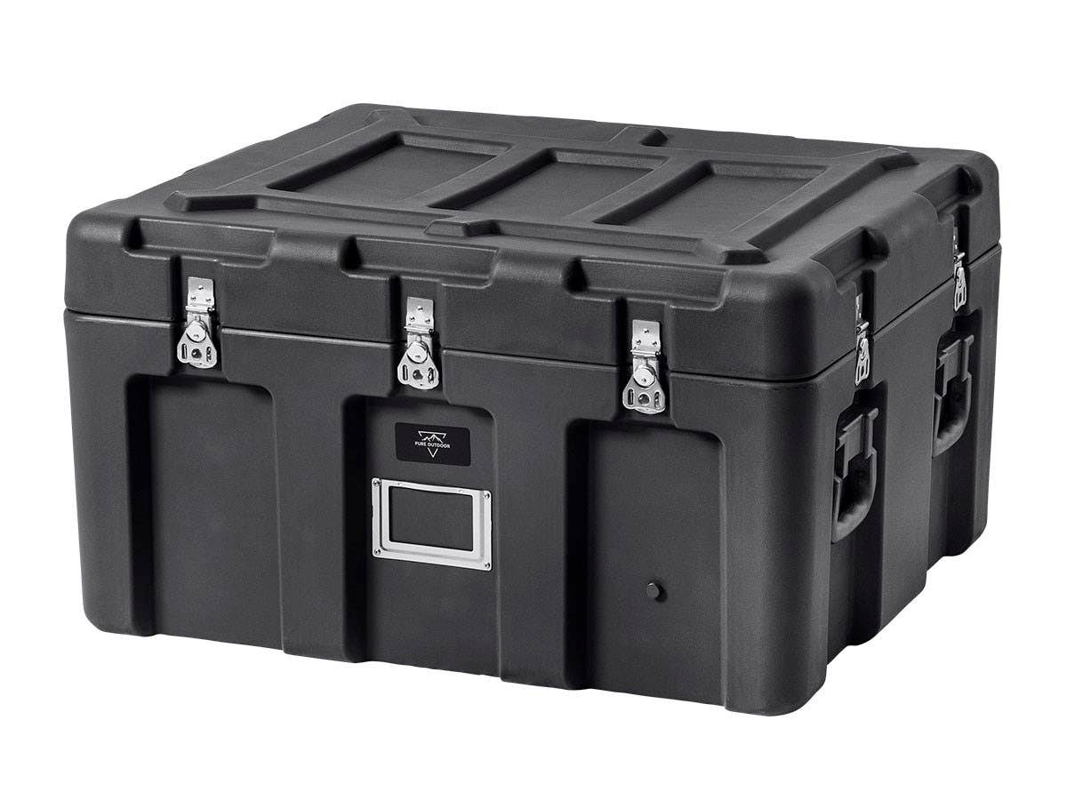 Black Rotomolded Weatherproof Case L473