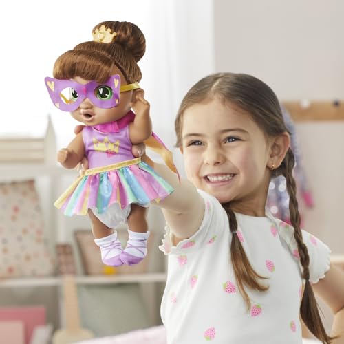 Brown Hair Baby Doll Playset, 11 Inches Q7402