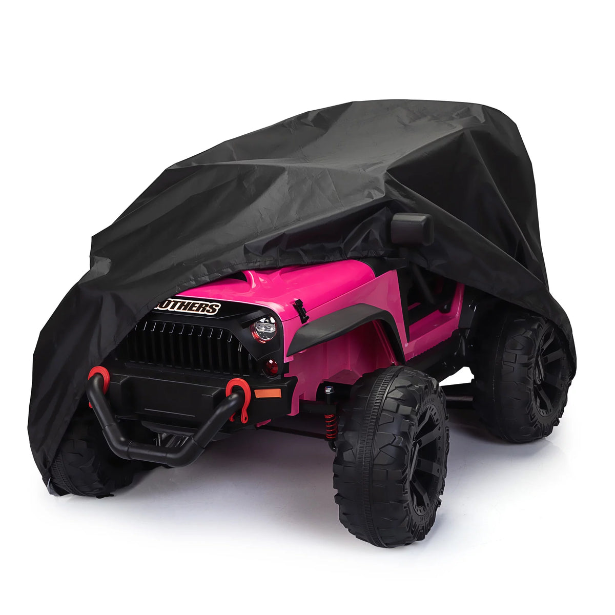 Kids Ride-On Toy Car Cover Black 55.5 x 32 x 31.5 inches C853