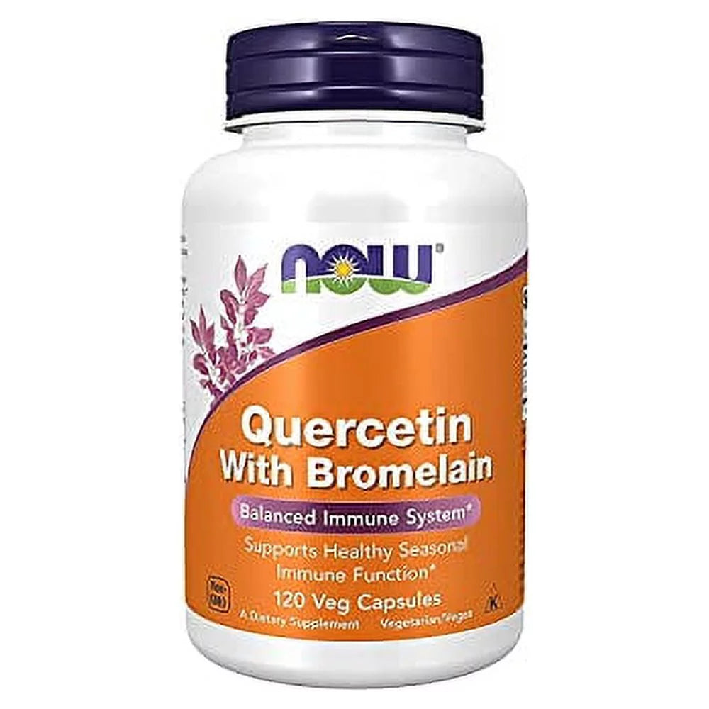 Quercetin with Bromelain 120 VegiCaps H3069