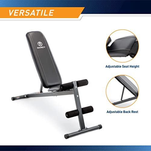 Black Exercise Utility Bench C312