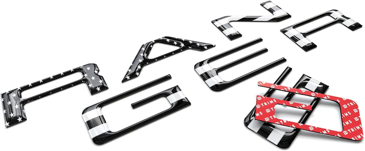 Tailgate 3D Raised Letters Pack of 2 N48432