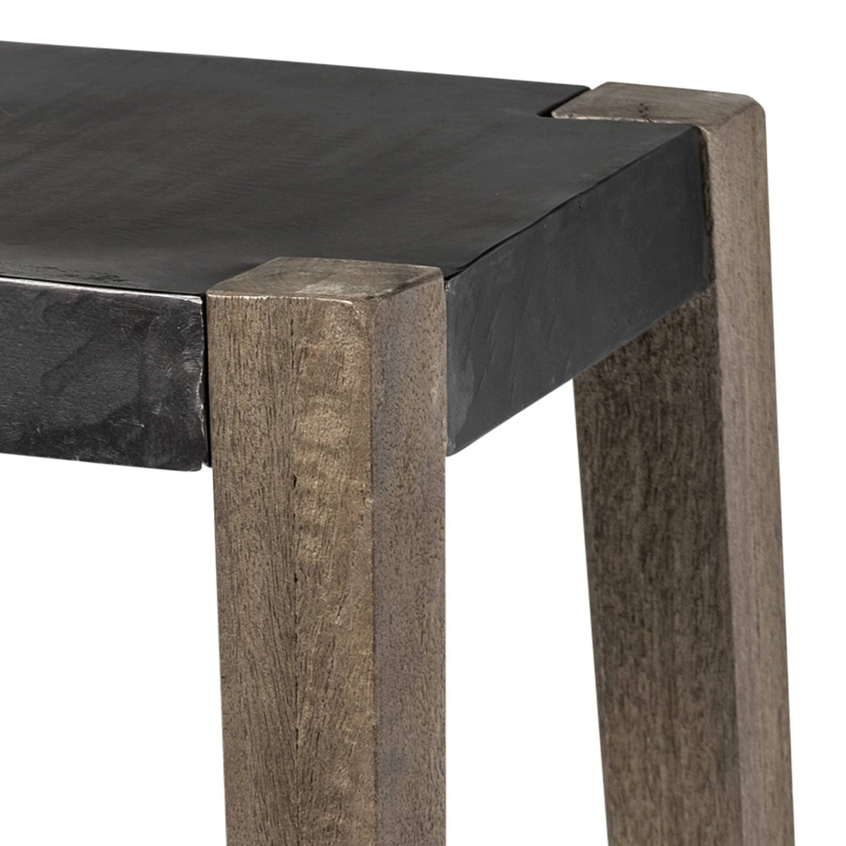Brown Wood Stool K27886