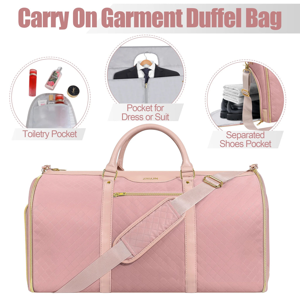 Convertible Garment Bag with Shoe Compartment R4736