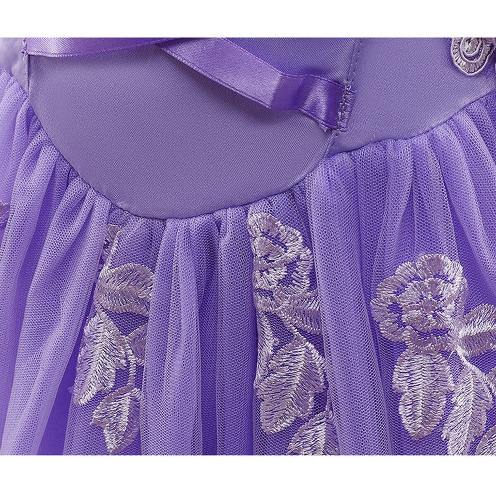Puff Sleeve Layered Dress K8818