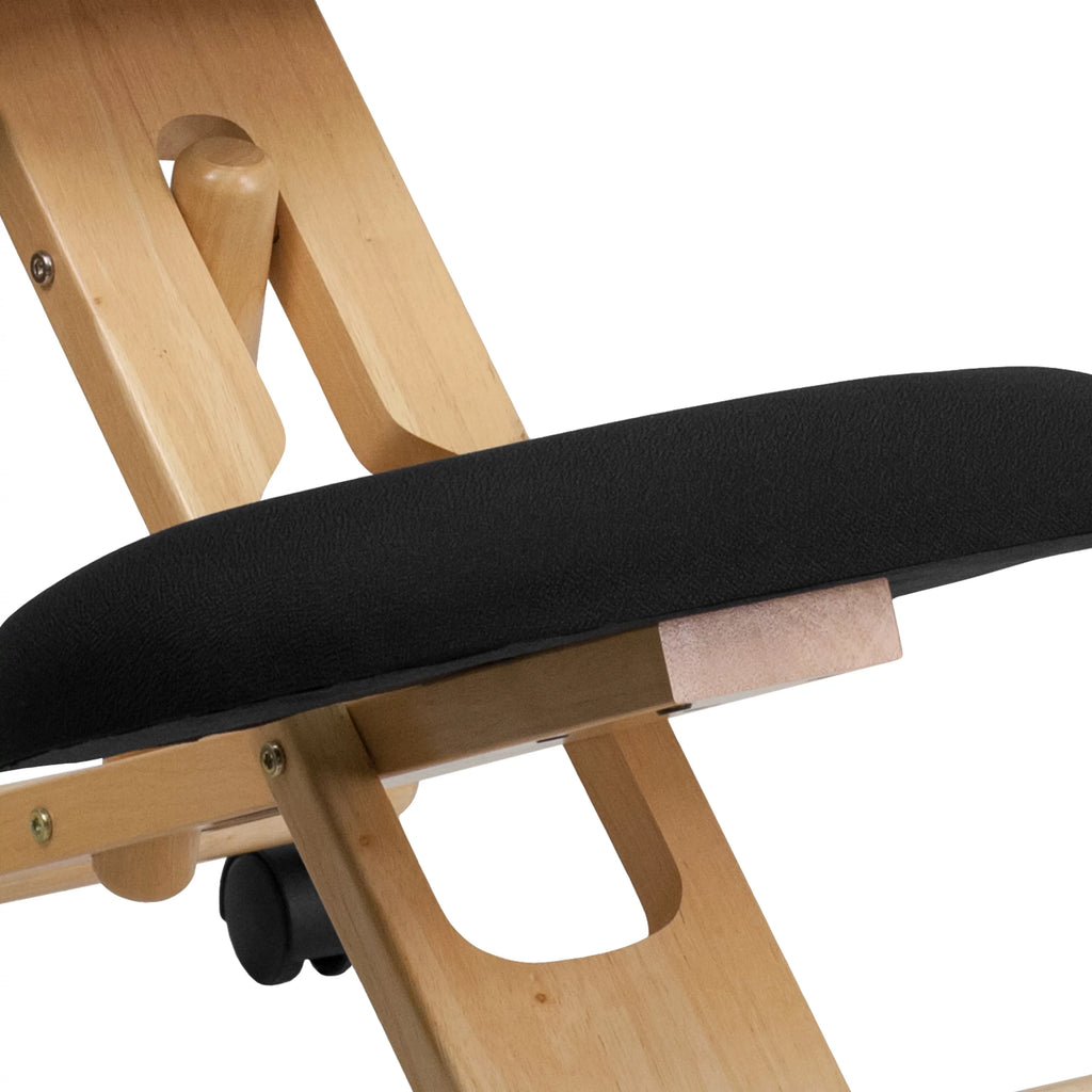 Black Ergonomic Kneeling Office Chair K63895