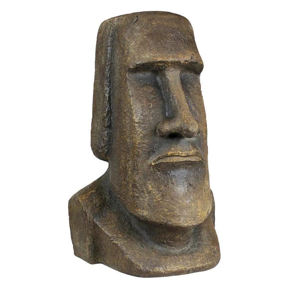 Extra Large 32 Inch Polyresin Grey Stone Garden Statue Z59823