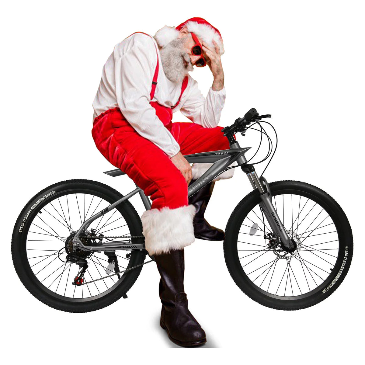 26-Inch Wheels 21-Speed Aluminum Alloy Frame Mountain Bike O926849
