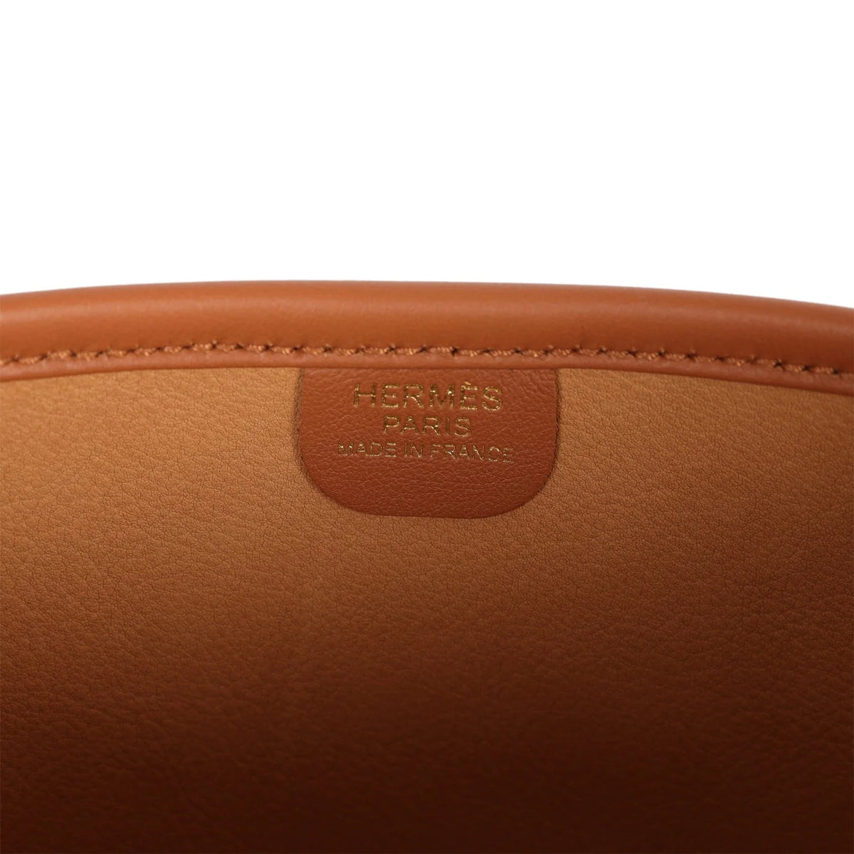 Gold Leather Crossbody Bag K60337