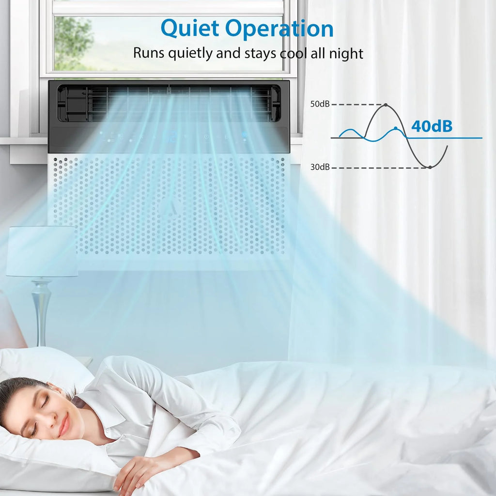 8000 BTU Window Air Conditioner with Remote Control R541052
