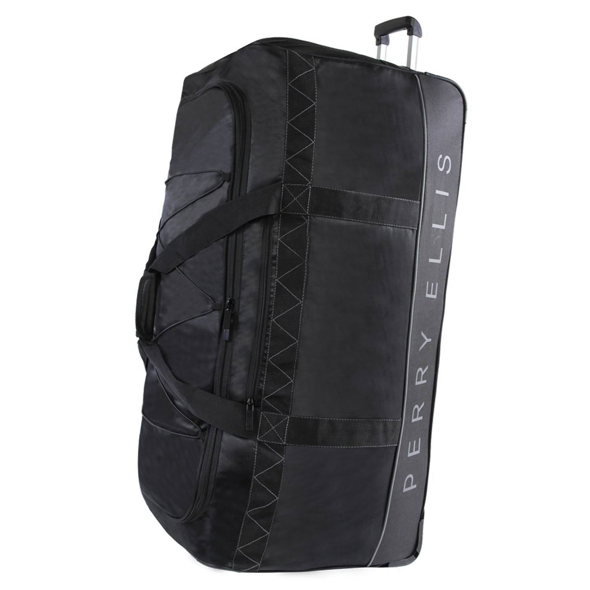 Extra Large 35" Rolling Duffel Bag Black/Grey B15173