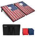 American Flag Cornhole Set with 8 Bean Bags X333