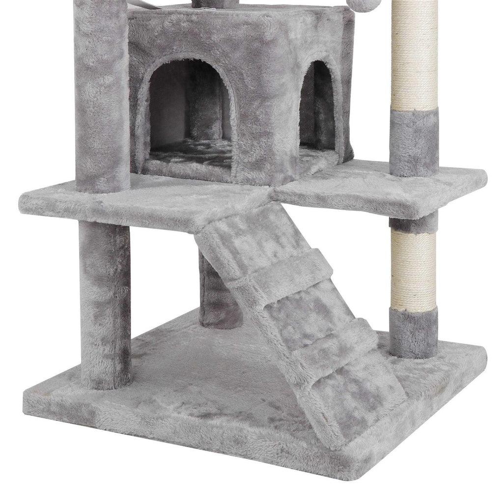 Cat Tree Multi-Levels Condos Scratching Post Tower T252