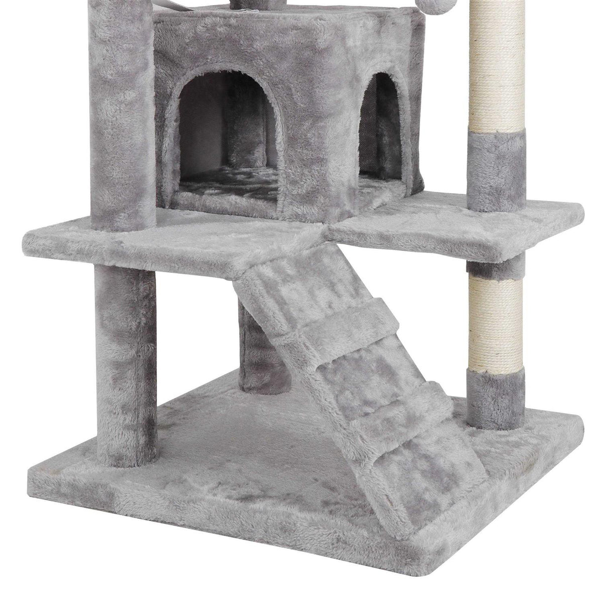Cat Tree Multi-Levels Condos Scratching Post Tower T252